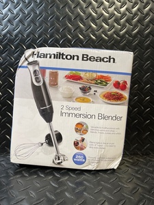 lot 156 image: Hamilton Beach 2-Speed Immersion Blender 260 watts