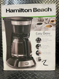 lot 176 image: Hamilton Beach Easy Brew 12-Cup Coffee Maker - Original Box