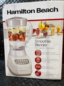 lot 180 image: Hamilton Beach Smoothie Blender 48-oz - 12 Functions, 650W