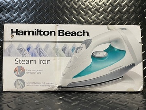 lot 187 image: Hamilton Beach Steam Iron - Original Box