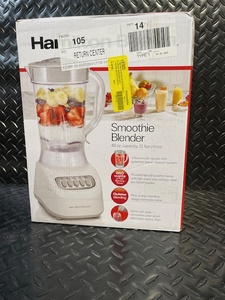 lot 190 image: Hamilton Beach Smoothie Blender 1.4 L 650W