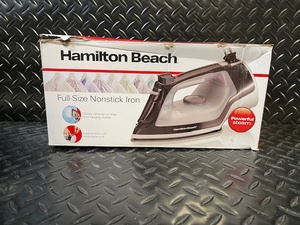 lot 192 image: Hamilton Beach Full-Size Nonstick Iron