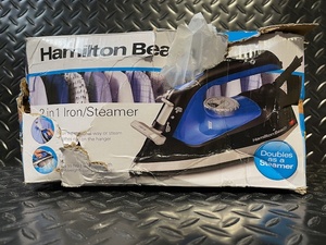 lot 203 image: Hamilton Beach 2-In-1 IronSteamer - Model 14525F