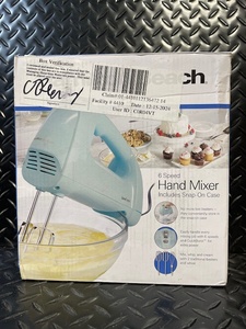 lot 207 image: Hamilton Beach 6-Speed Hand Mixer - Snap-On Case