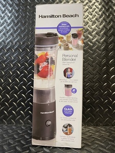 lot 224 image: Hamilton Beach 51190F Personal Blender - Travel Lid