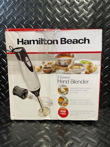 lot 225 image: Hamilton Beach 2-Speed Hand Blender 225W - Includes Wand & Whisk