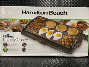 lot 236 image: Hamilton Beach Durathon Ceramic Griddle