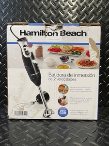 lot 237 image: Hamilton Beach Hand Blender 260W 2-Speed With Whisk Attachment