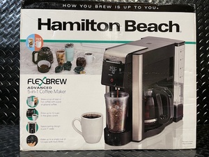 lot 243 image: Hamilton Beach FlexBrew Advanced 5-in-1 Coffee Maker Box
