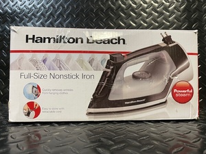 lot 244 image: Hamilton Beach Full-Size Nonstick Iron