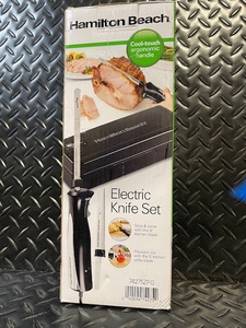 lot 256 image: Hamilton Beach Electric Knife Set 74275ZFG