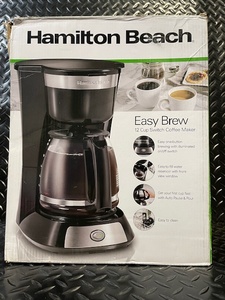 lot 258 image: Hamilton Beach Easy Brew 12-Cup Switch Coffee Maker