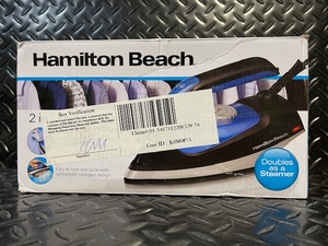 lot 259 image: Hamilton Beach 2-in-1 Garment Steamer Model 14525F