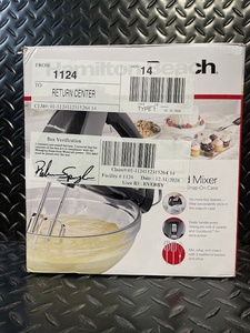 lot 260 image: Hamilton Beach Hand Mixer 6-Speed Model 62690FG