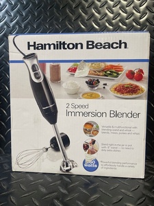 lot 272 image: Hamilton Beach 2-Speed Immersion Blender