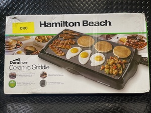 lot 280 image: Hamilton Beach Durathon Ceramic Griddle
