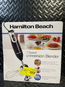 lot 283 image: Hamilton Beach 2-Speed Immersion Blender 260 W