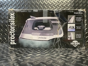 lot 309 image: Proctor-Silex Steam Iron With Retractable Cord - Model 14250