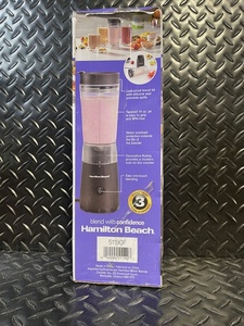 lot 310 image: Hamilton Beach Personal Blender 14 oz - Model 51190F