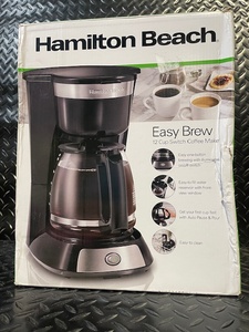 lot 311 image: Hamilton Beach Easy Brew 12-Cup Coffee Maker