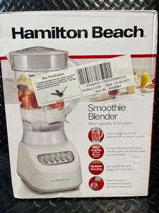 lot 325 image: Hamilton Beach Wave-Action Blender 650W - 48 oz