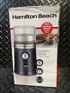 lot 342 image: Hamilton Beach Custom Grind Coffee Grinder