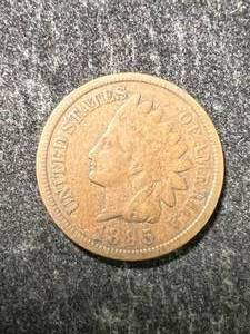 lot 43 image: 1895 US INDIAN HEAD CENT