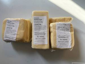 lot 75 image: UP. 3 Cheese Variety-Horseradish, Onion Jack