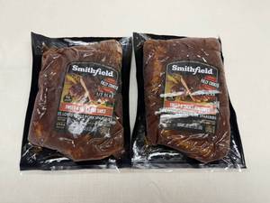 lot 28 image: K. 2x 1.25lbs St. Louis Style Pork Ribs-Full Cooked