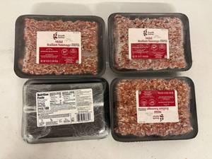 lot 299 image: I. 3x 19oz Mild Italian Sausage