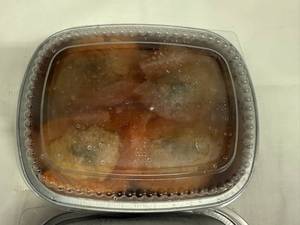 lot 91 image: K. 2x 4 portions Atlantic Salmon wSeafood Stuffing