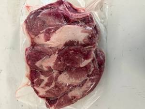 lot 358 image: E. 5lbs Pork Loin Ribend Bone In