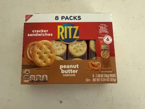 lot 178 image: 7x 8pack Ritz Cracker Snack Packs