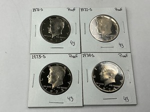 lot 43 image: Proof Kennedy Half Dollar Lot