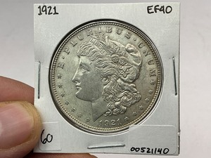 lot 60 image: 1921 Morgan Silver Dollar