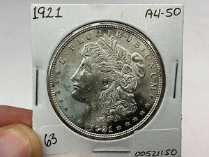 lot 63 image: 1921 Morgan Silver Dollar