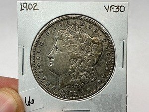 lot 66 image: 1902 Morgan Silver Dollar