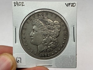 lot 67 image: 1902 Morgan Silver Dollar