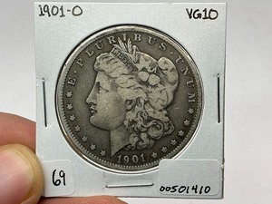 lot 69 image: 1901-O Morgan Silver Dollar