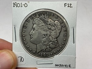 lot 70 image: 1901-O Morgan Silver Dollar