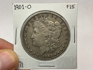 lot 71 image: 1901-O Morgan Silver Dollar