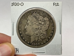 lot 74 image: 1900-O Morgan Silver Dollar