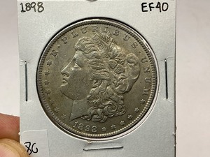 lot 80 image: 1898 Morgan Silver Dollar