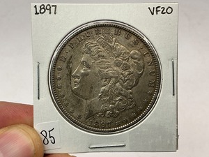 lot 85 image: 1897 Morgan Silver Dollar