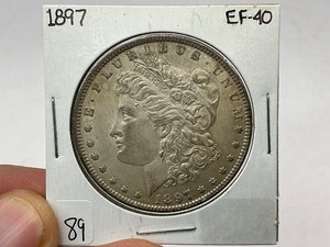 lot 89 image: 1897 Morgan Silver Dollar