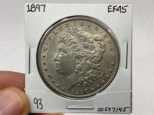 lot 93 image: 1897 Morgan Silver Dollar