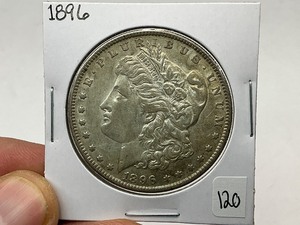 lot 120 image: 1896 Morgan Silver Dollar