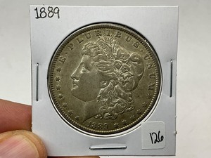 lot 126 image: 1889 Morgan Silver Dollar