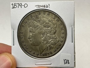 lot 128 image: 1879-O Morgan Silver Dollar
