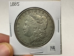 lot 144 image: 1885 Morgan Silver Dollar